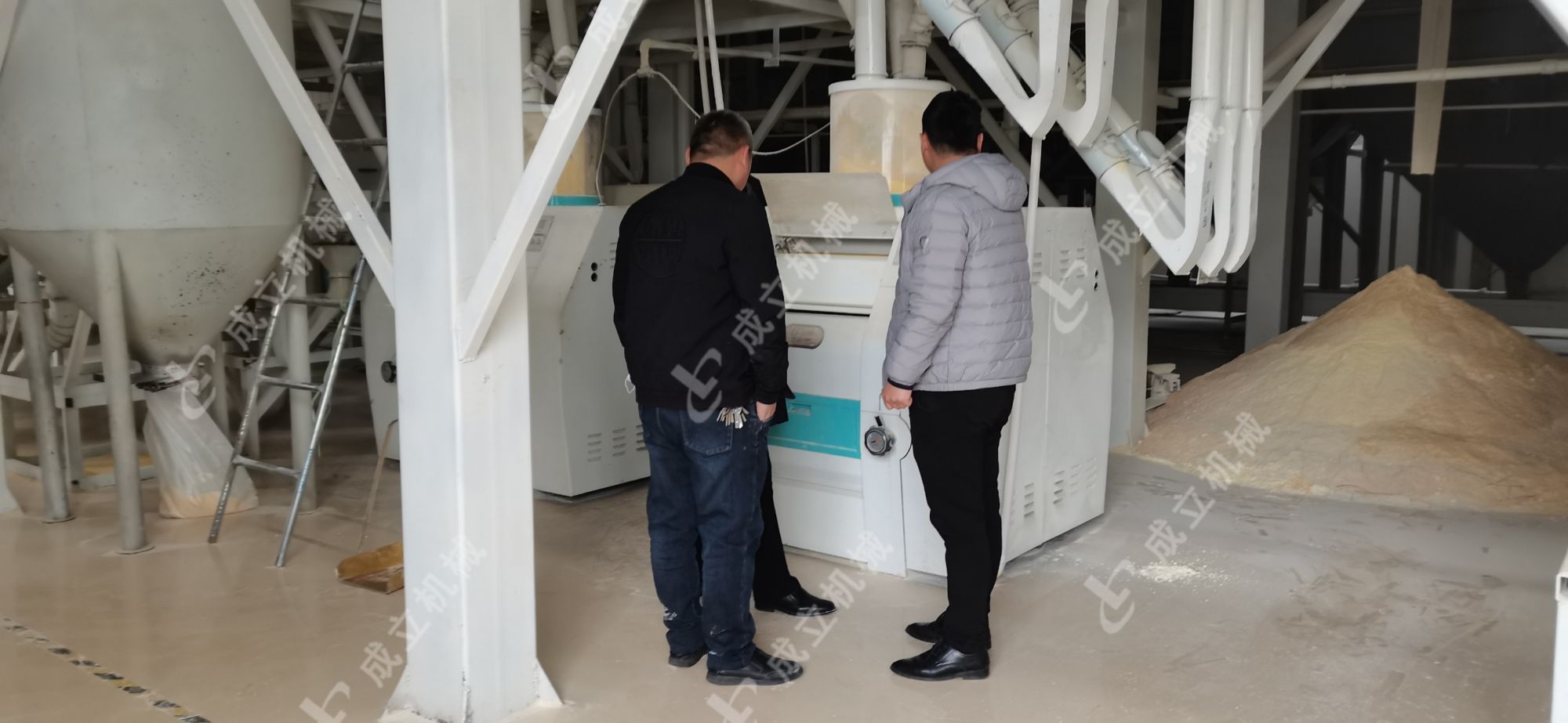 云南30噸玉米面加工設備